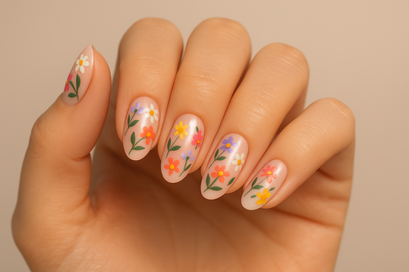 Floral Nail Designs