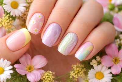 spring nail art designs