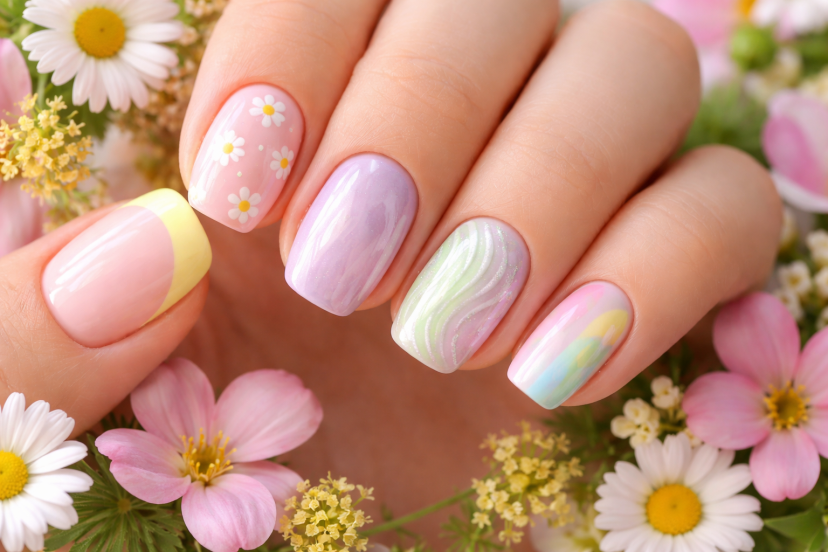 spring nail art designs